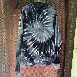 Tie-Dye Blue Hoodie